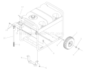 Page D Diagram and Parts List for 030387-0  Briggs and Stratton Generator